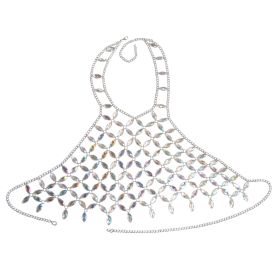Colorful Acrylic Vest Multi Layer Pendant Body Dress Chain